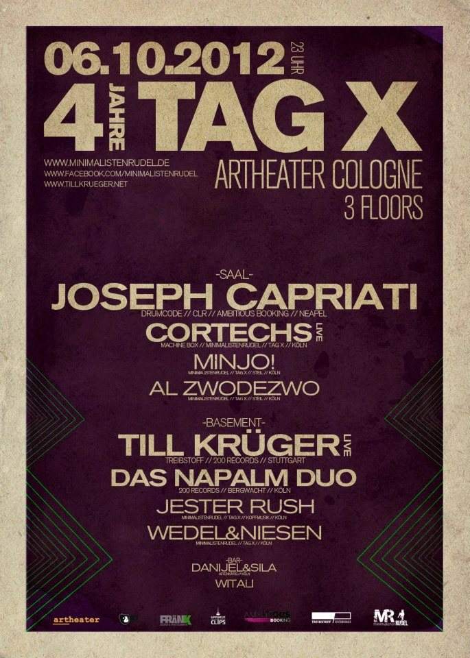 4 Years Tag X present Joseph Capriati - Página frontal