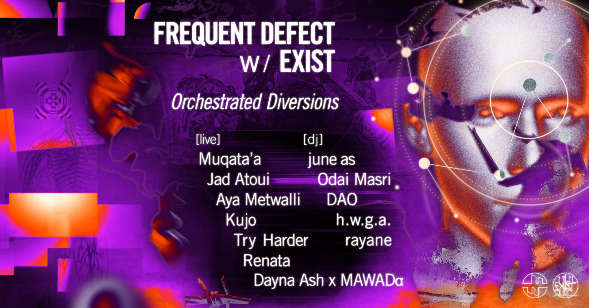 Frequent Defect: Orchestrated Diversions w/ Exist - フライヤー表