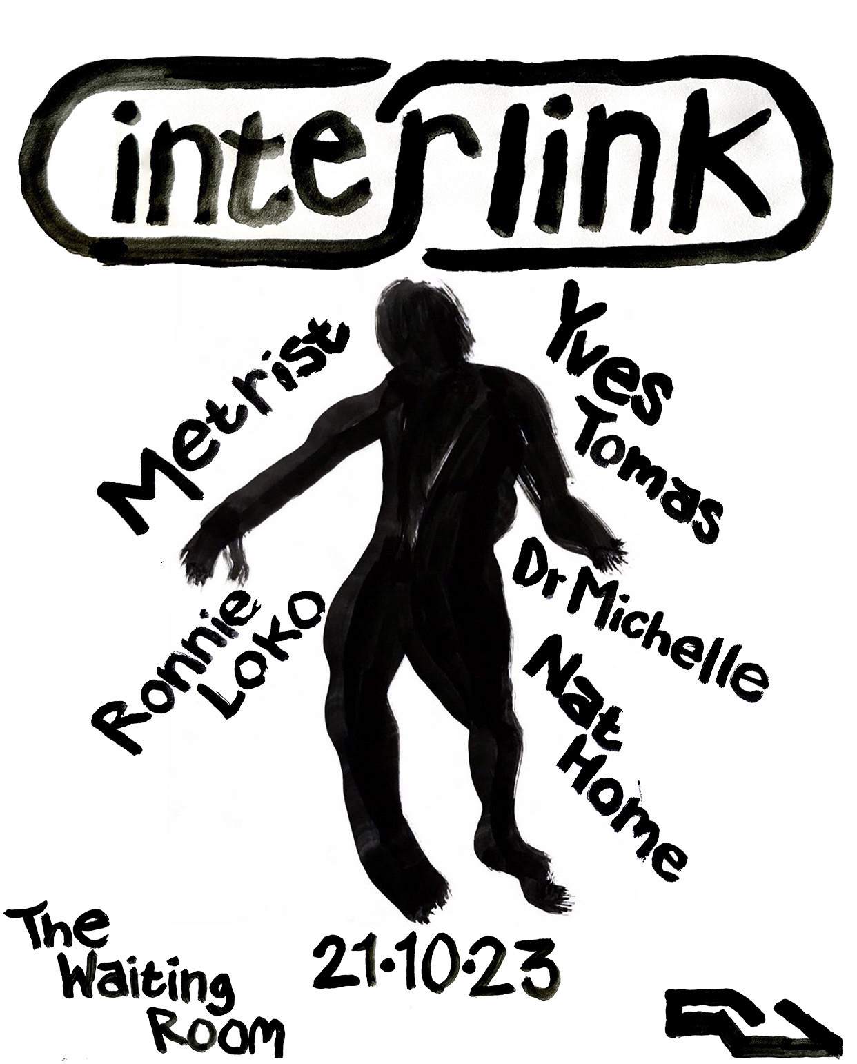 Interlink presents Metrist, Yves Tomas, Ronnie Loko, Nat Home and Dr Michelle - Página frontal