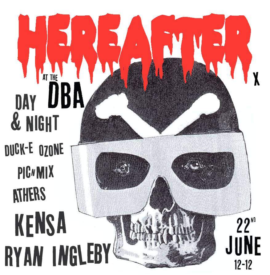 HEREAFTER - Return of The DBA  - フライヤー表