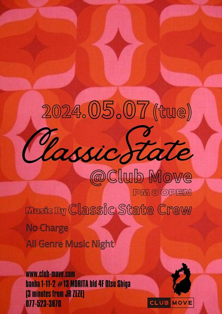 CLASSIC STATE - フライヤー表