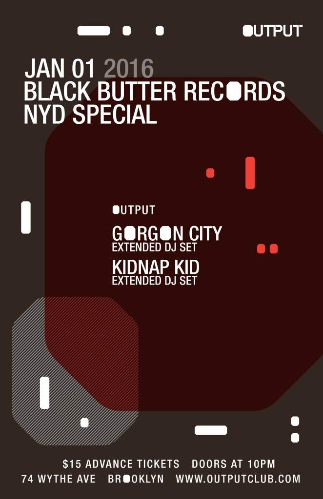 Black Butter Records NYD Special - Gorgon City / Kidnap Kid - Página frontal