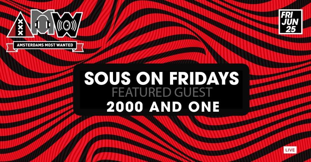 Sous on Fridays - Featured Guest: 2000 and One - Página frontal