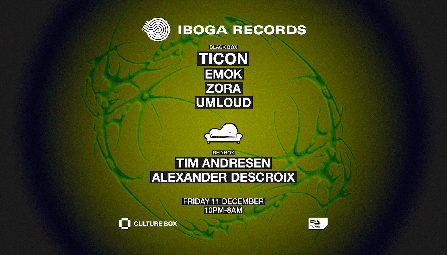 Iboga: Ticon / Emok / Zora / Umloud / Sofa Beats: Tim Andresen ...
