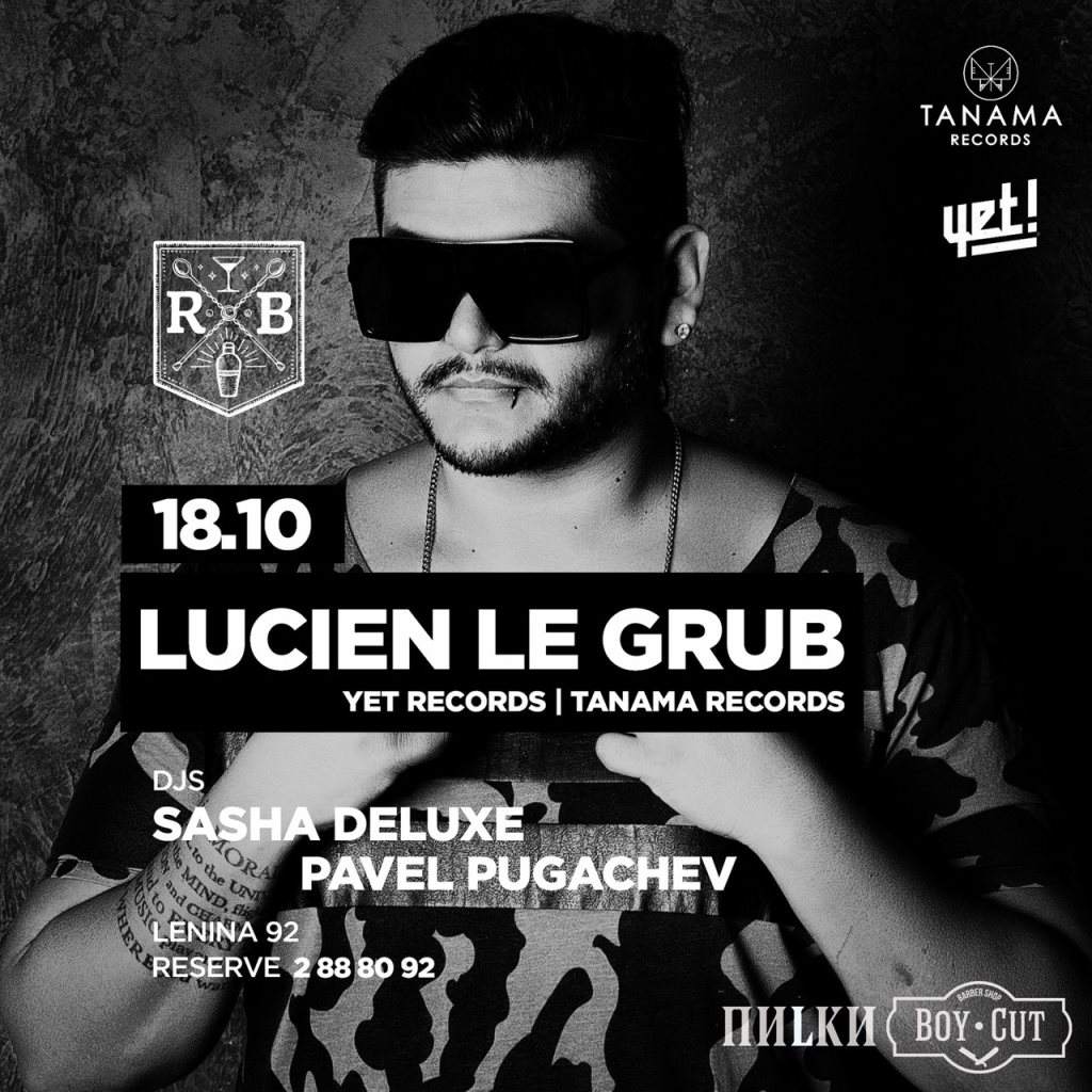 Lucien Le Grub (Perm, Russia) - フライヤー表