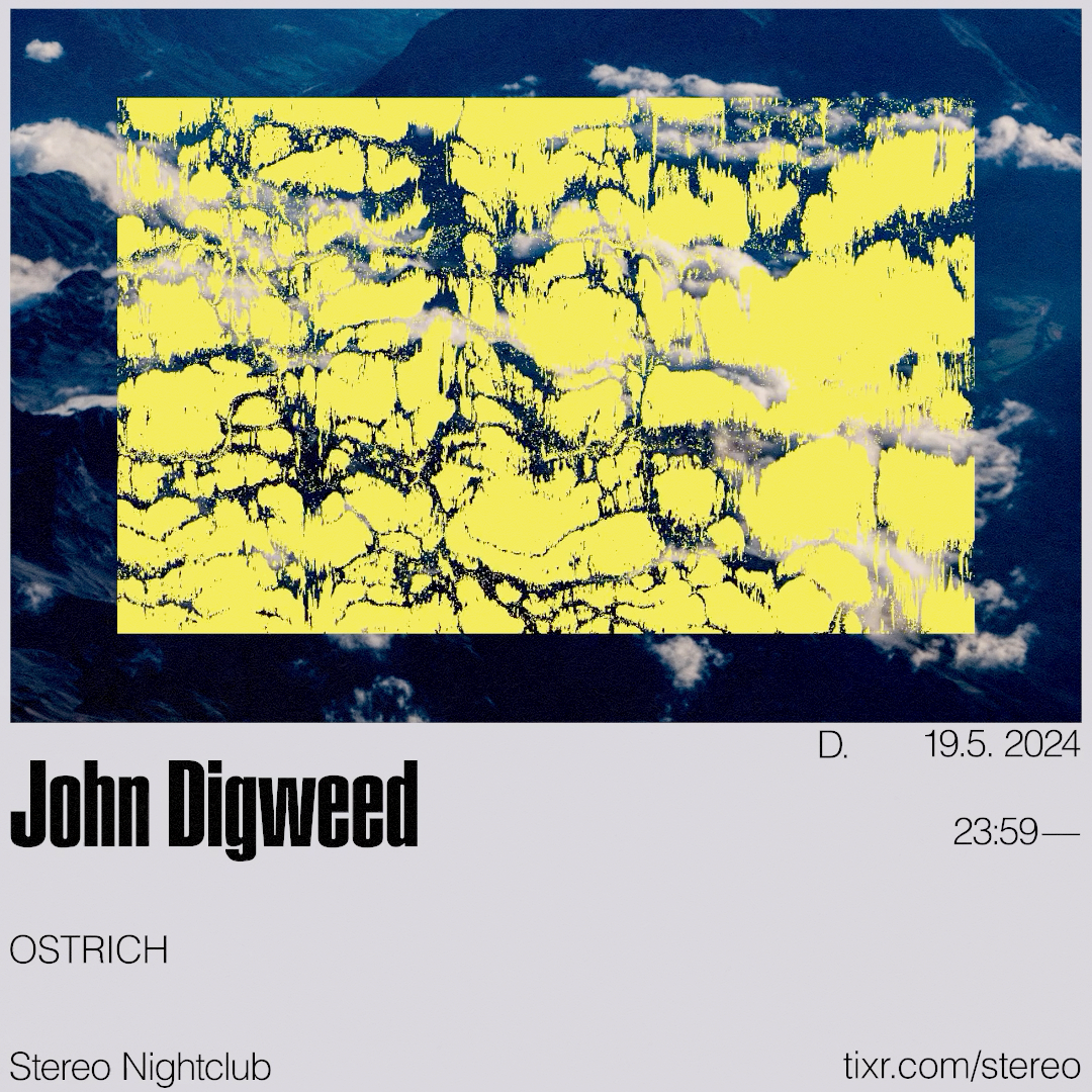 John Digweed - Ostrich - フライヤー表