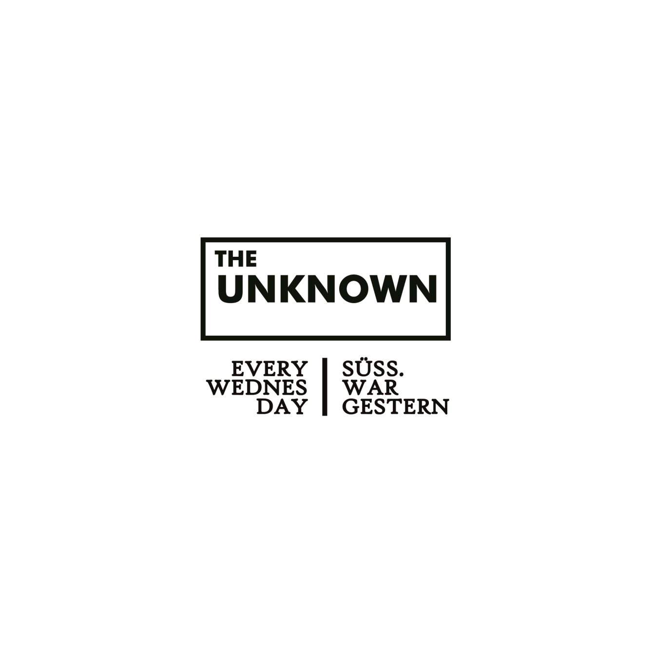 The Unknown presents Live vs DJ - フライヤー表