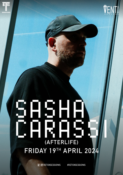 Retox Sessions presents Sasha Carassi - Página frontal