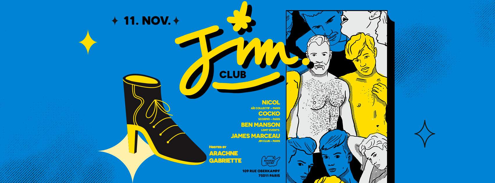 JIM Club #9 - フライヤー表