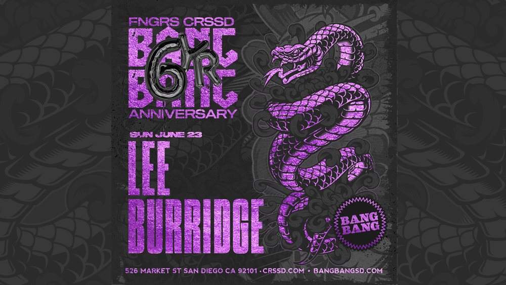 FNGRS CRSSD Pres: Lee Burridge - Página frontal
