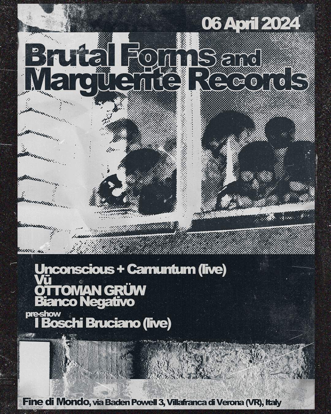 Brutal Forms & Marguerite Records present - Página frontal
