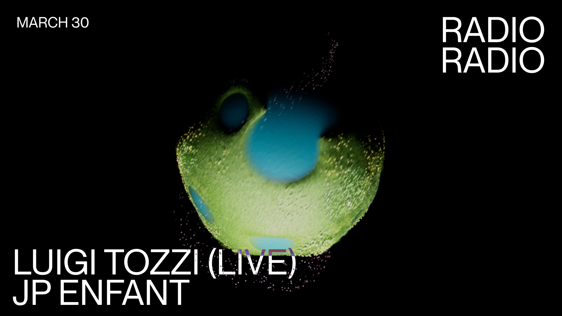 Luigi Tozzi (live) • JP Enfant - フライヤー表