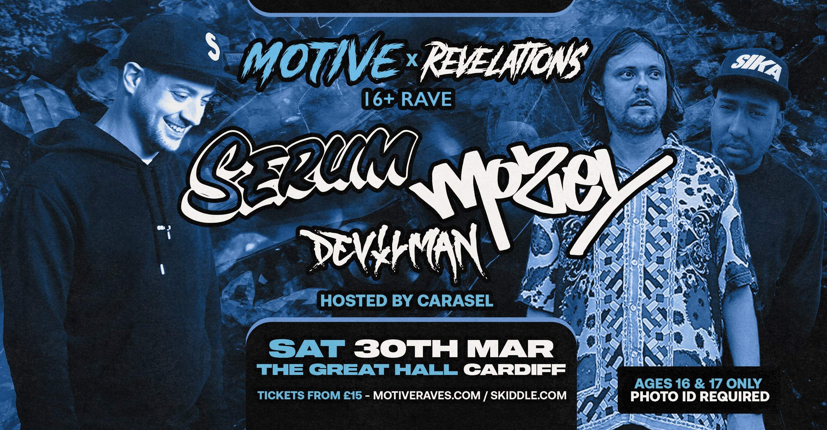 Cardiff 16+ DNB Rave W/ Serum, Mozey & Devilman - Página frontal
