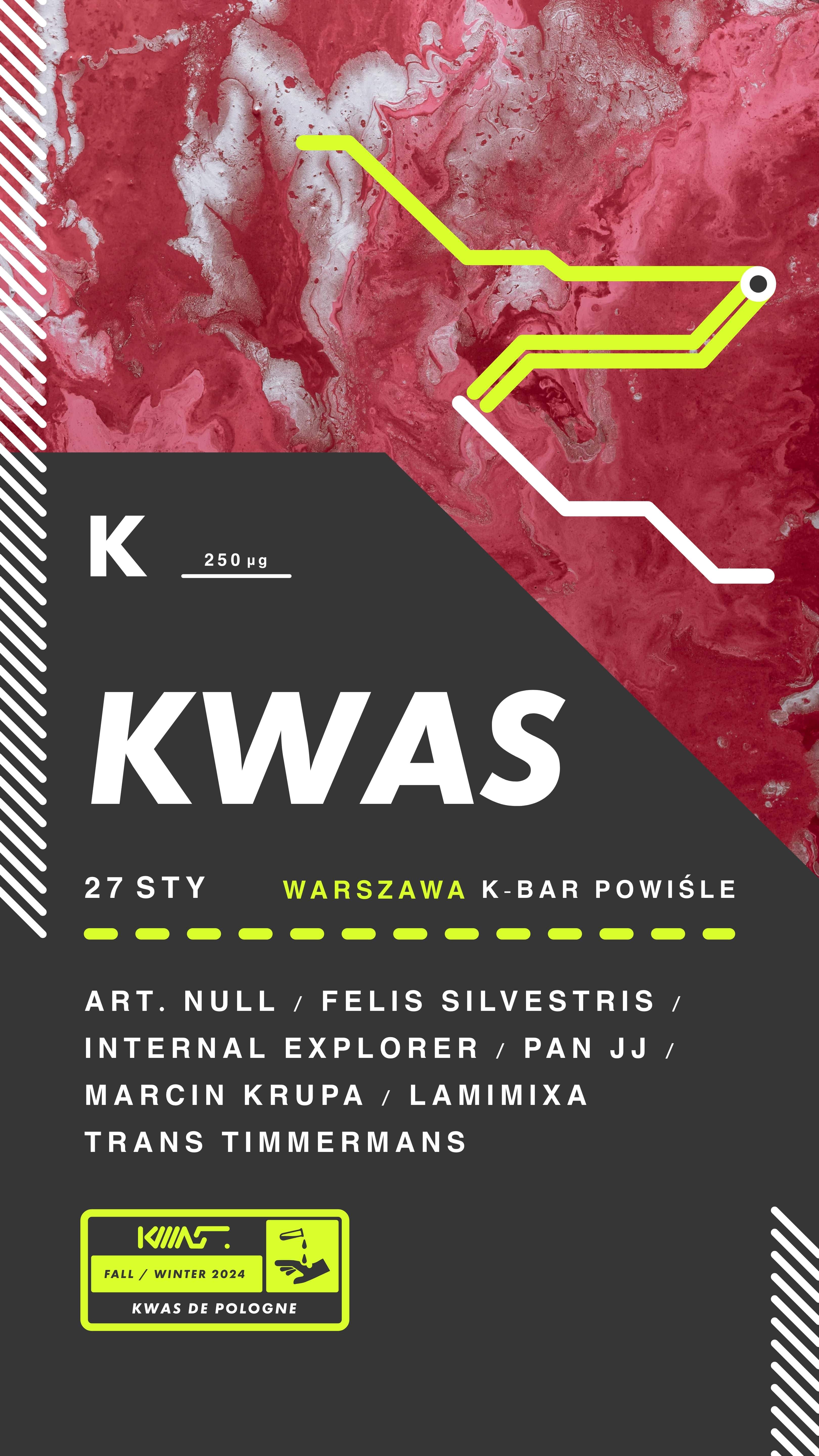 K-KWAS Powiśle #2 - フライヤー裏