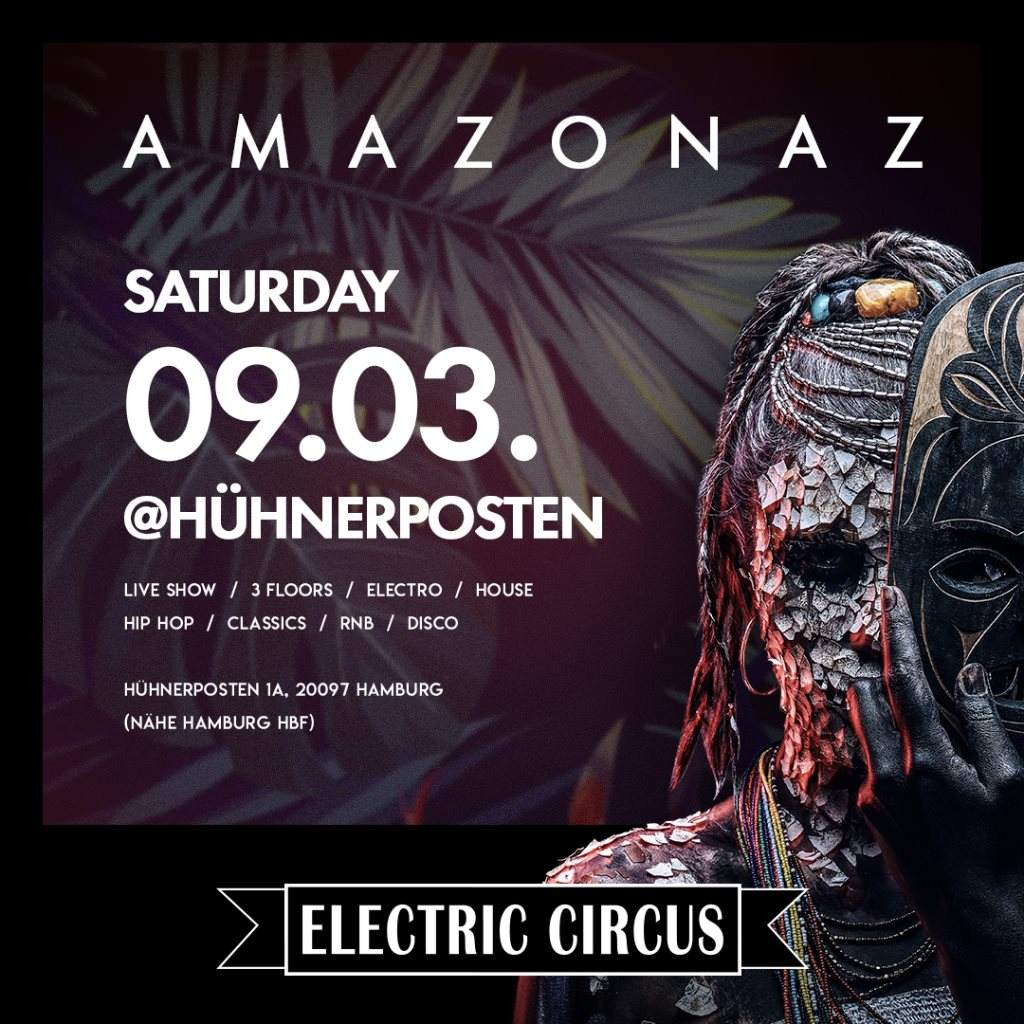 Electric Circus - Amazonaz - Página frontal