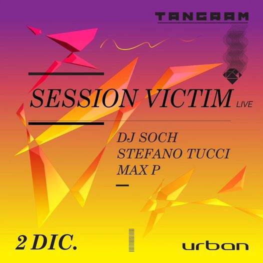 Tangram with Session Victim live - Página frontal