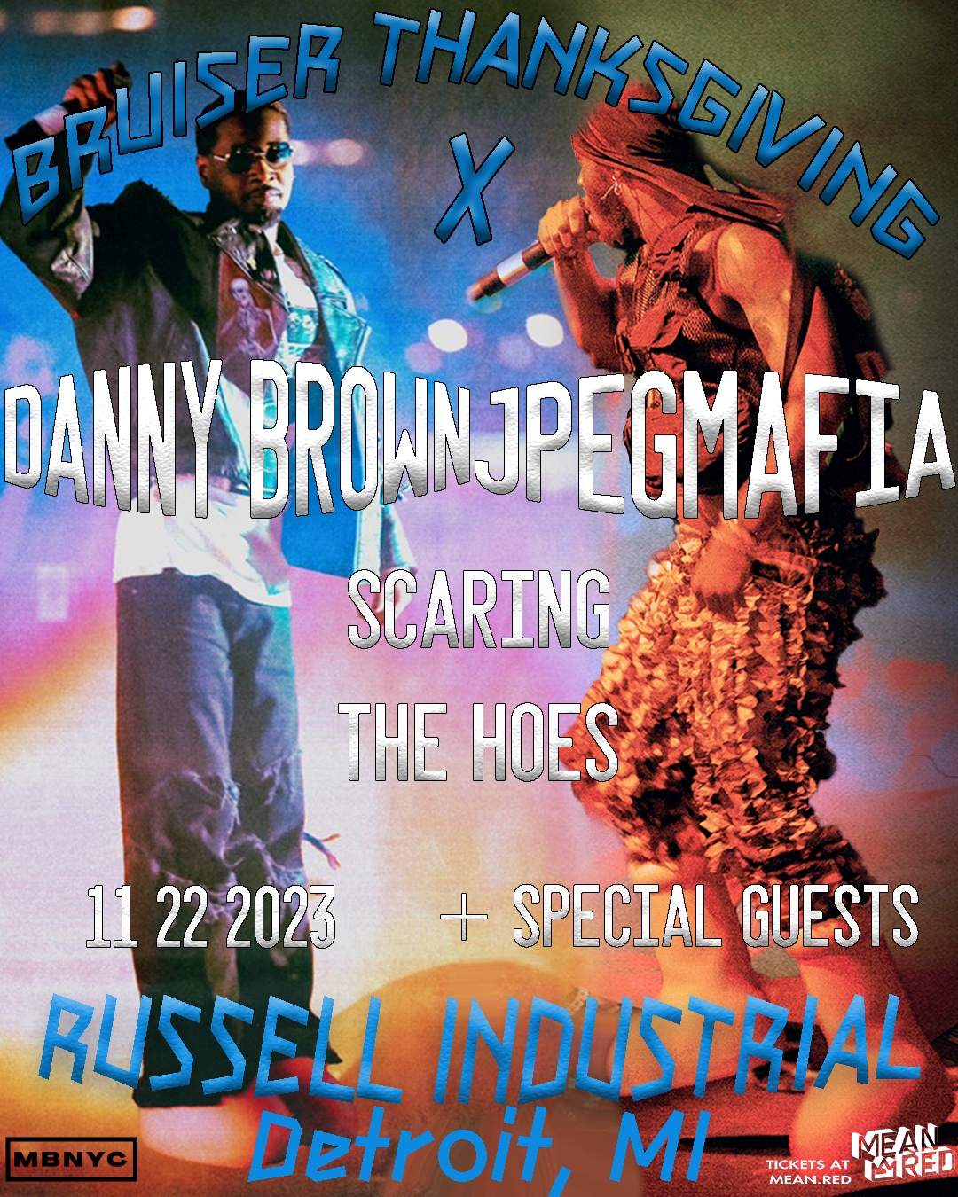 Danny Brown's Bruiser Thanksgiving X - Página frontal