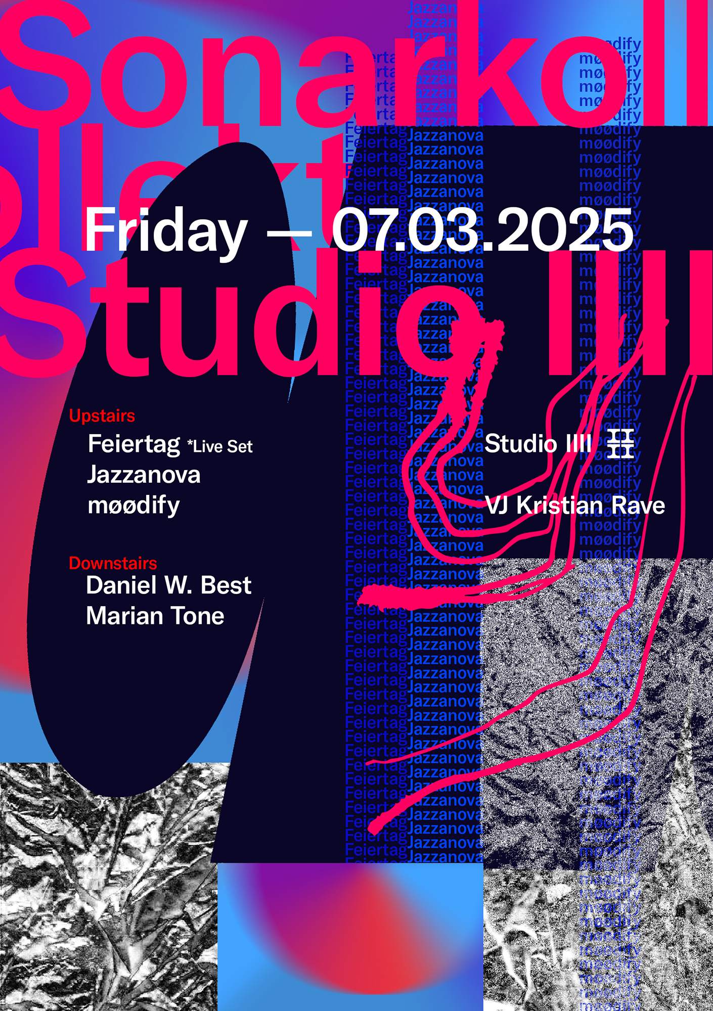 Sonar Kollektiv x Studio 1111 at Studio 1111, Berlin