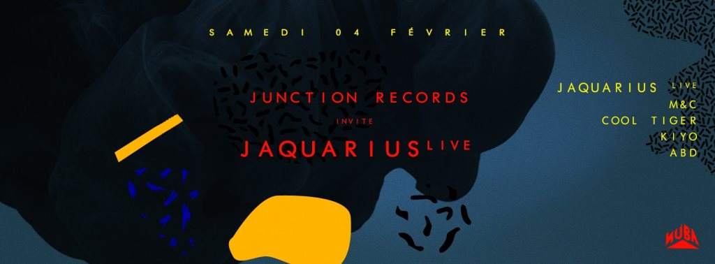 Junction Records Invite Jaquarius - フライヤー表