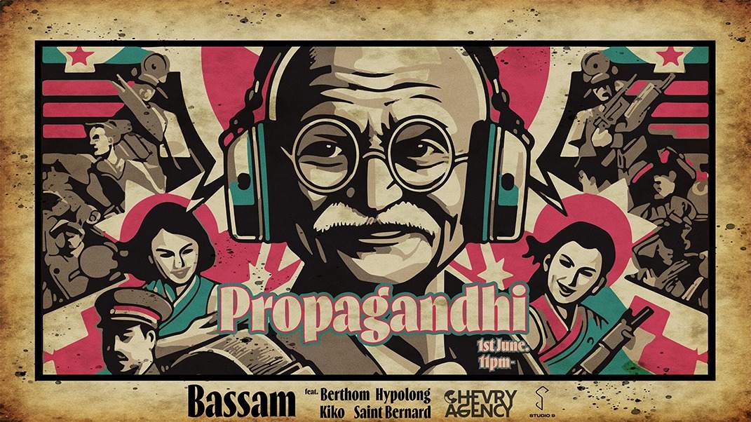 Propagandhi presents Bassam (Distrikt Paris) - フライヤー表