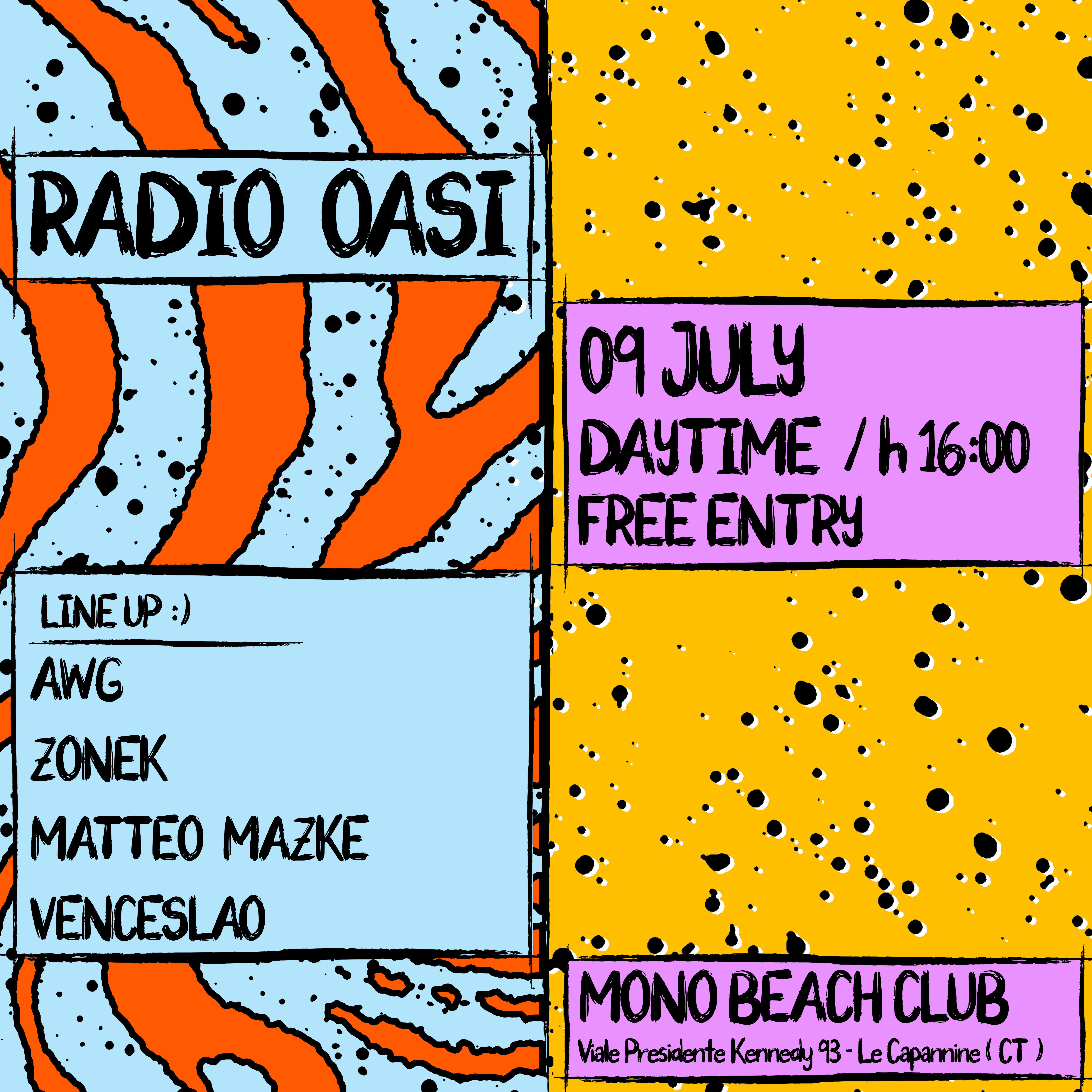 Radio Oasi EP.01 - DAYTIME - FREE ENTRY - Página frontal