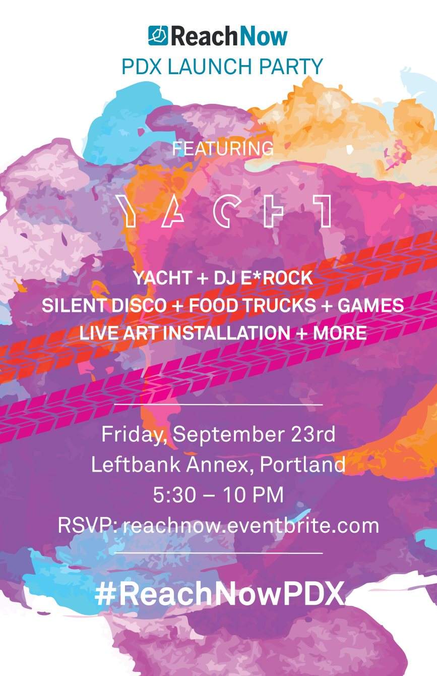 Reachnow presents Yacht - Página frontal