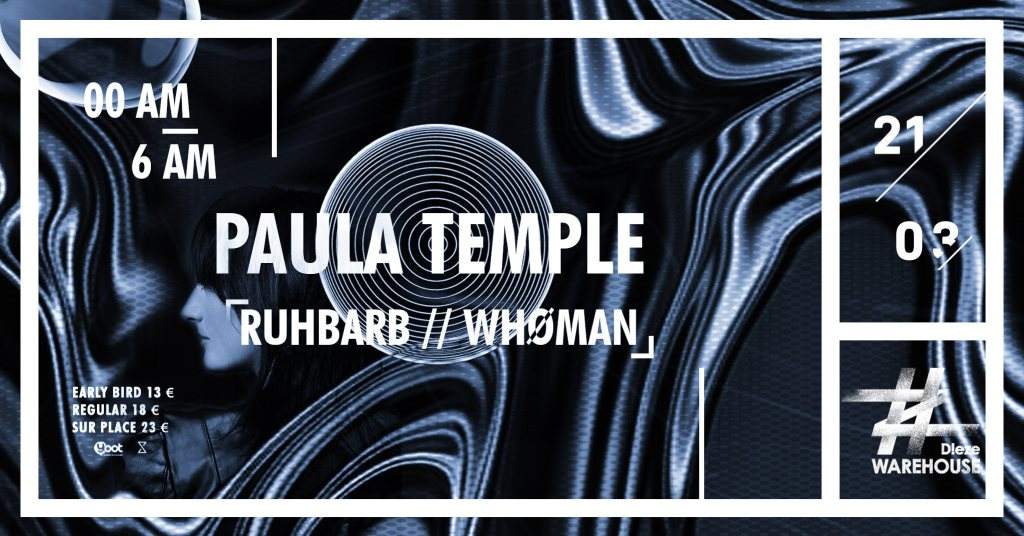 Paula Temple, Ruhbarb and Whøman - Página frontal