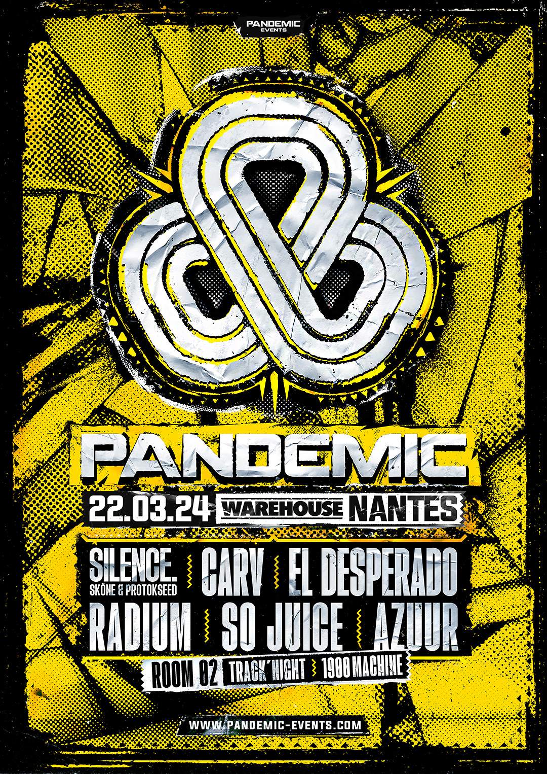 Pandemic - Techno to Hardmusic - Página frontal