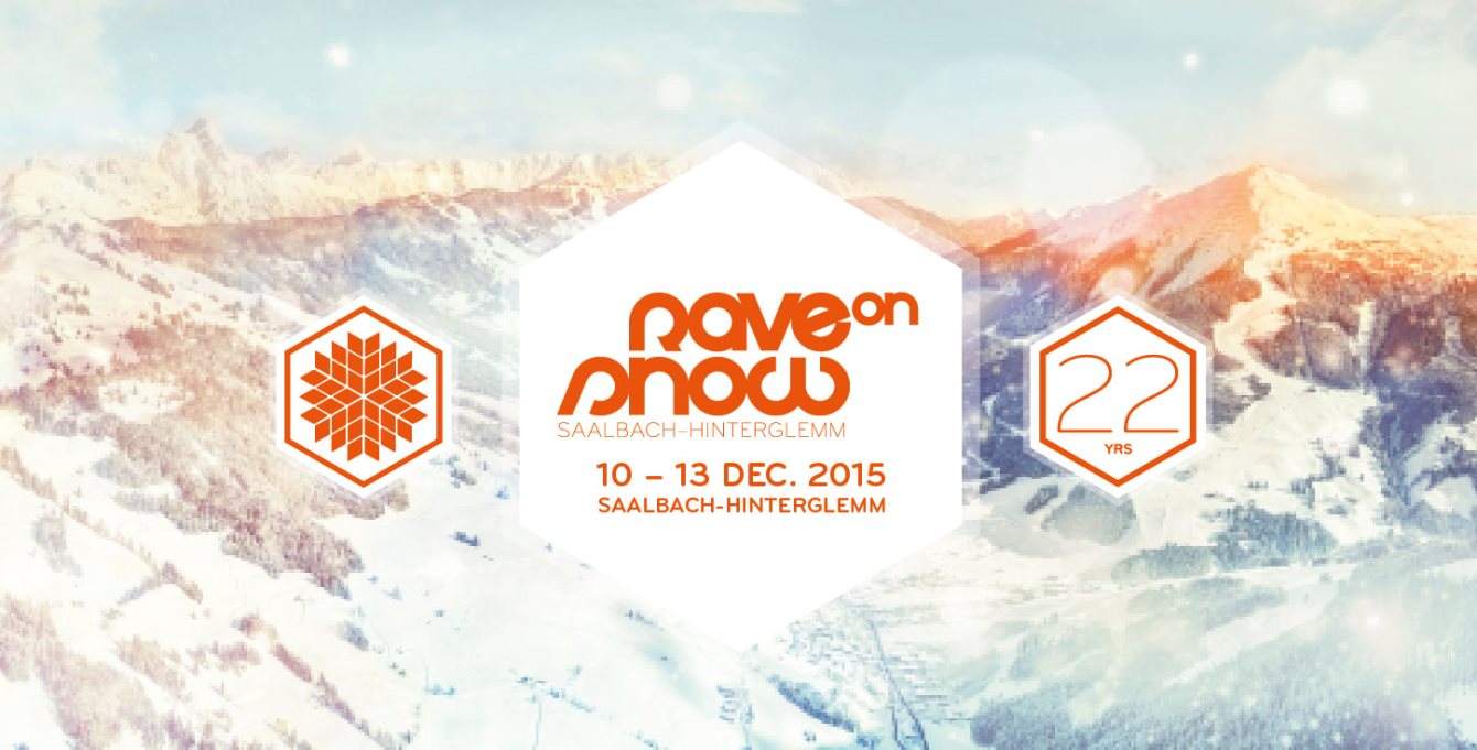 Rave On Snow 2015 - フライヤー表