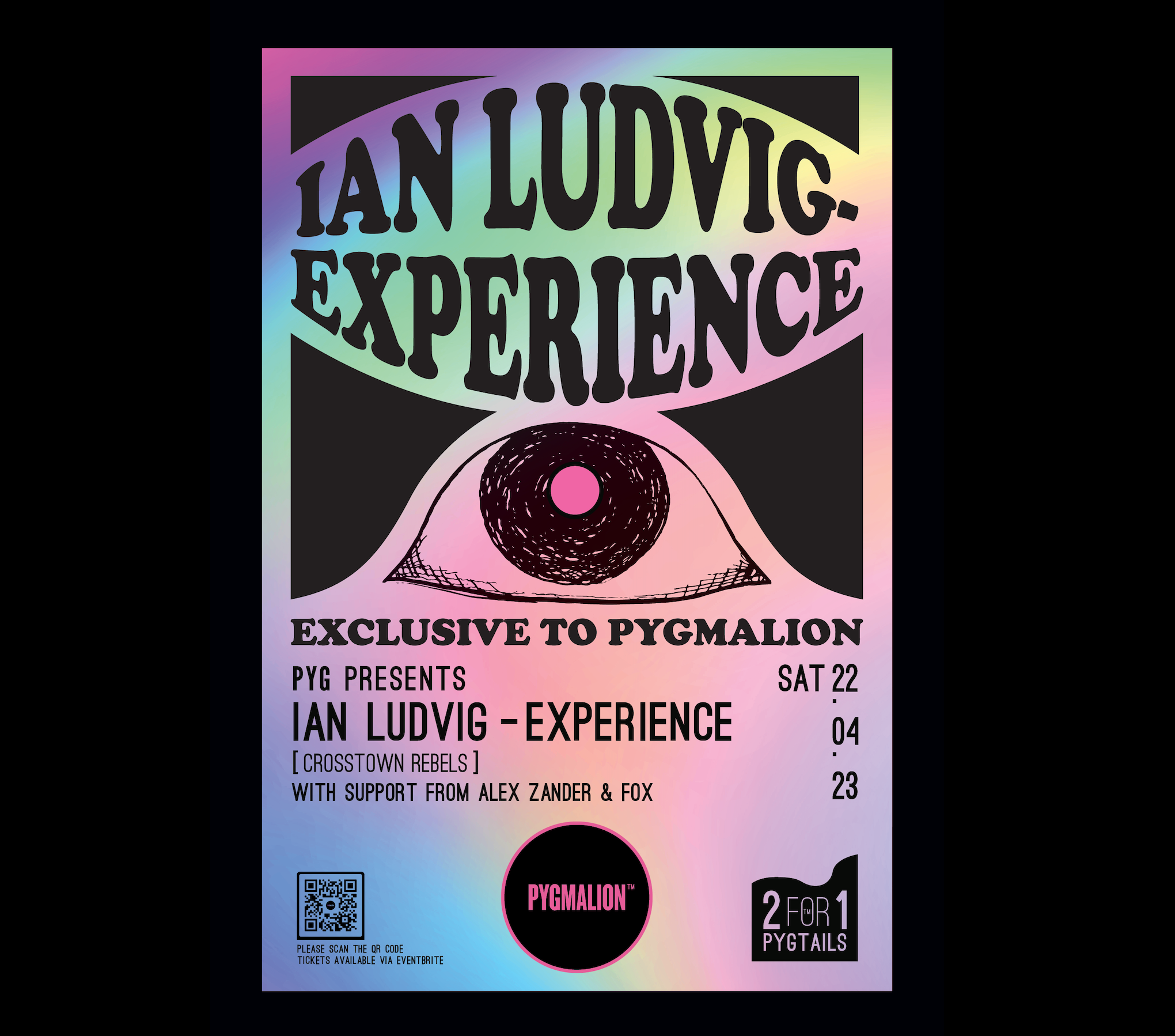 Pyg presents Ian Ludvig - Experience [Crosstown Rebels] - Página frontal