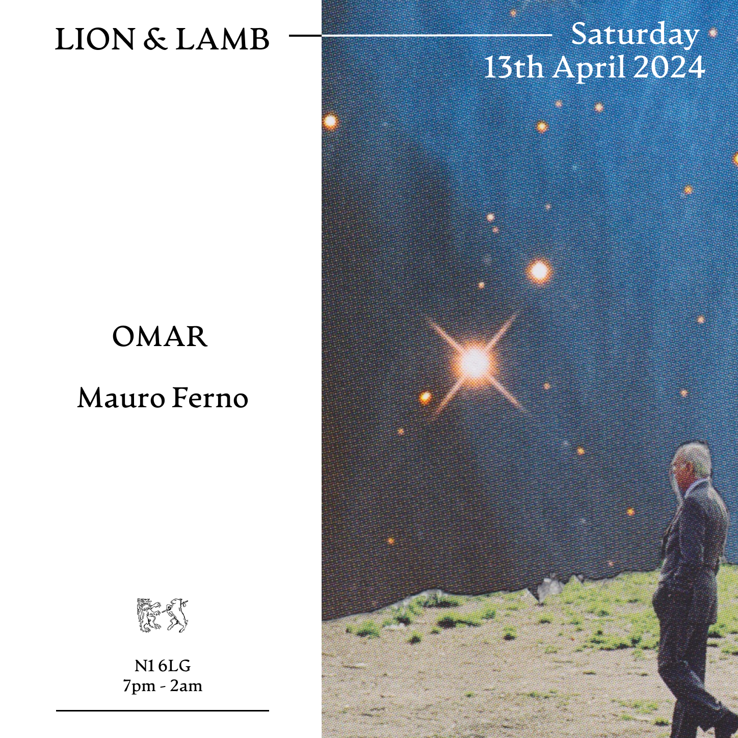 Lion & Lamb with OMAR + Mauro Ferno - Página frontal