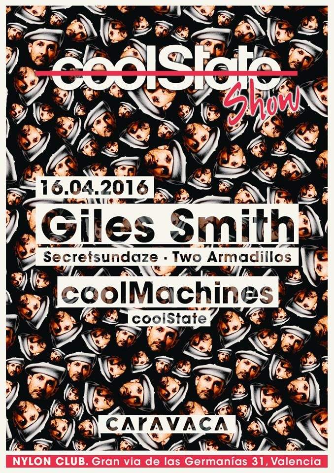 Coolstate Show presents: Giles Smith & Coolmachines - フライヤー表