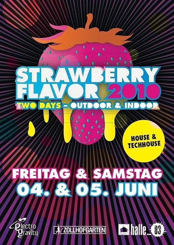Strawberry Flavor 2010 - フライヤー表