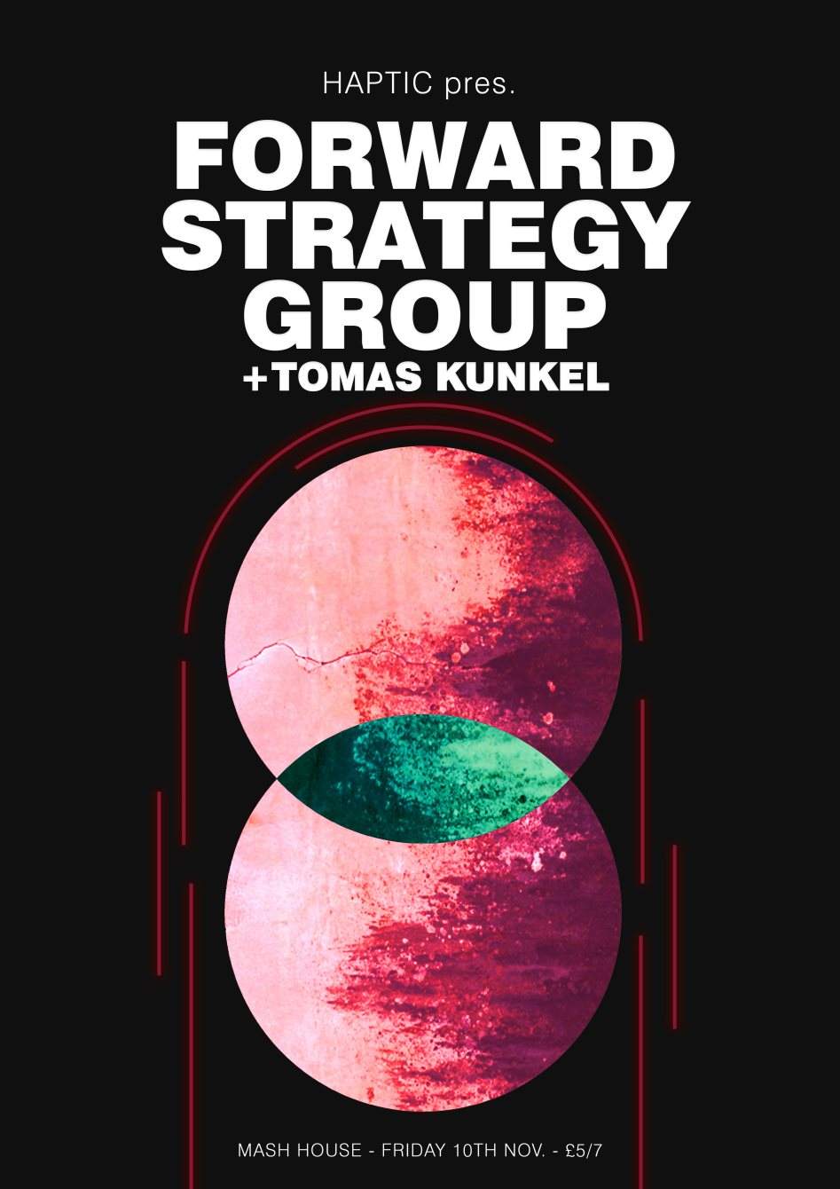 haptic presents: Forward Strategy Group (Live), Tomas Kunkel - Página frontal