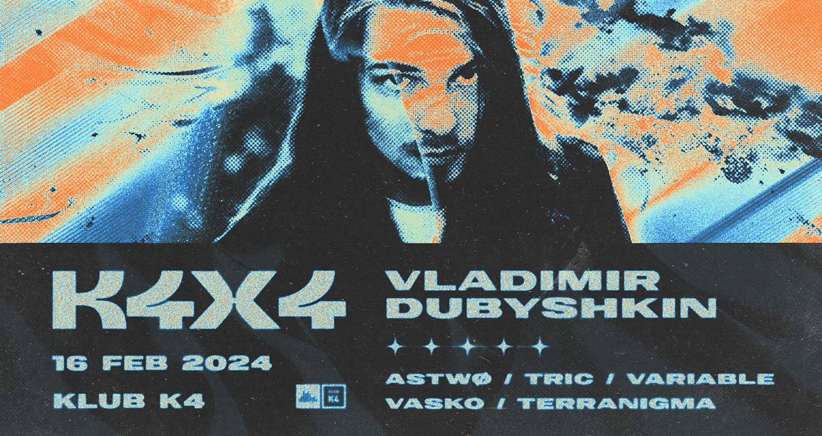 K4x4 with Vladimir Dubyshkin - フライヤー表