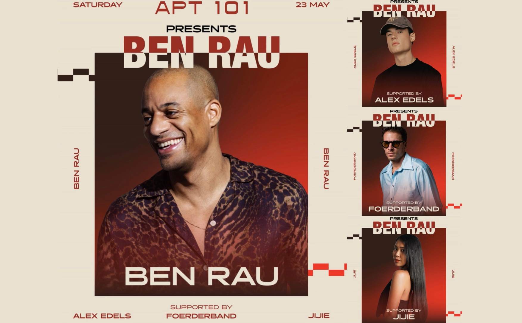 APT 101 presents Ben Rau at Apt101club, Bangkok