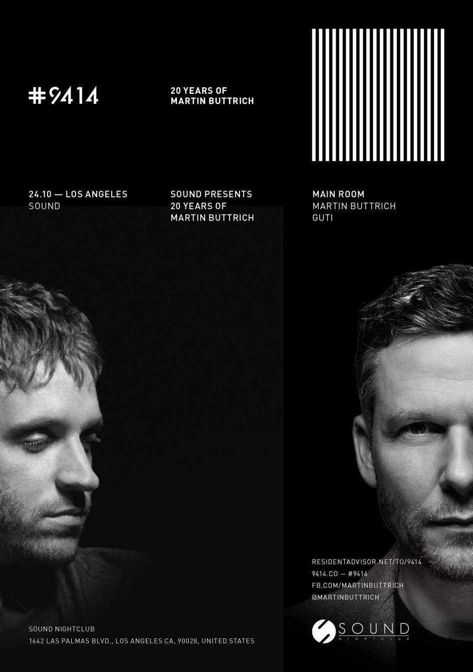 #9414 20 Years of Martin Buttrich with Guti - Página frontal