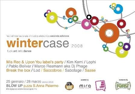 Wintercase 2008 - Mis Rec Label Party - Página frontal