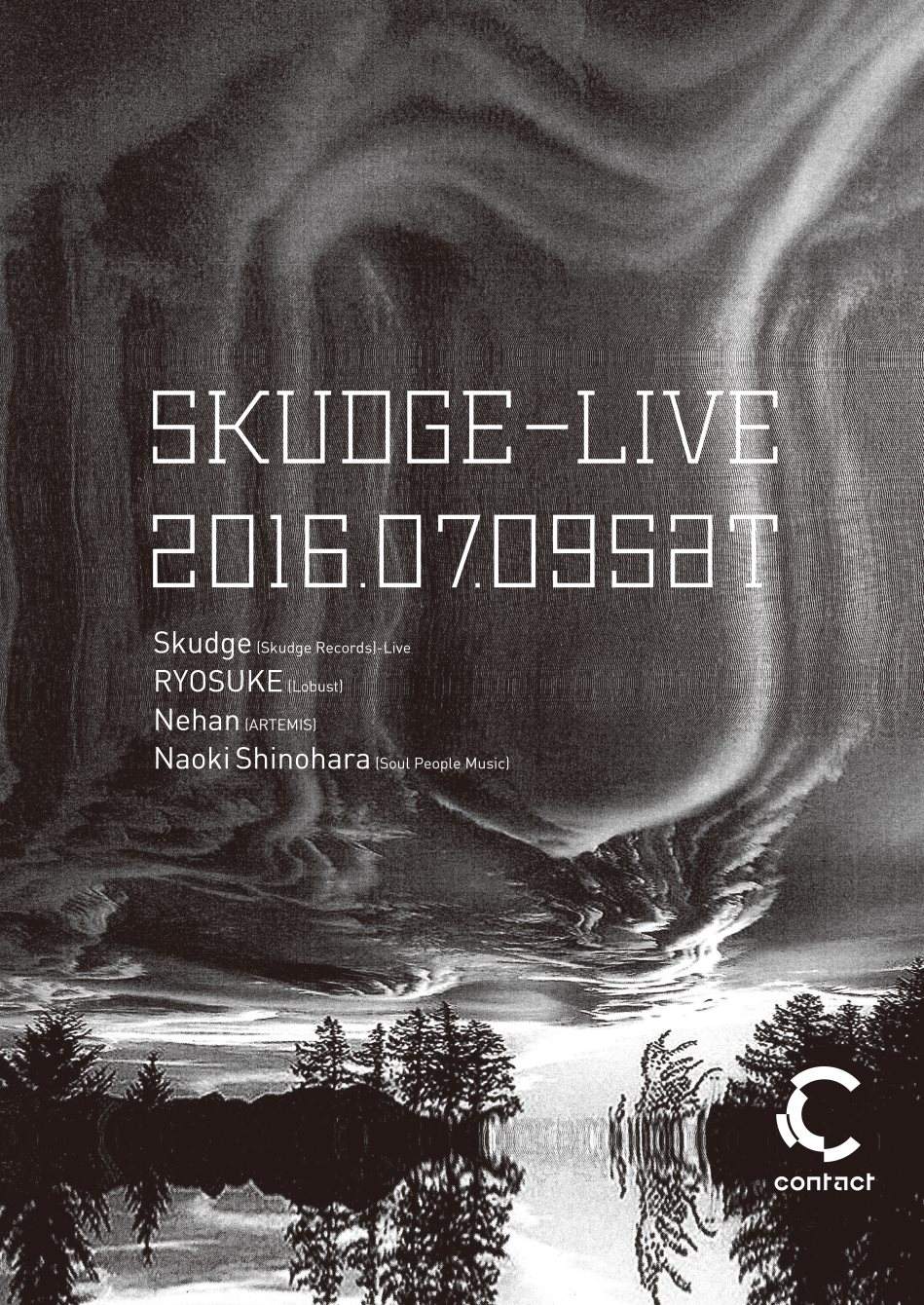 Skudge -Live- - フライヤー裏