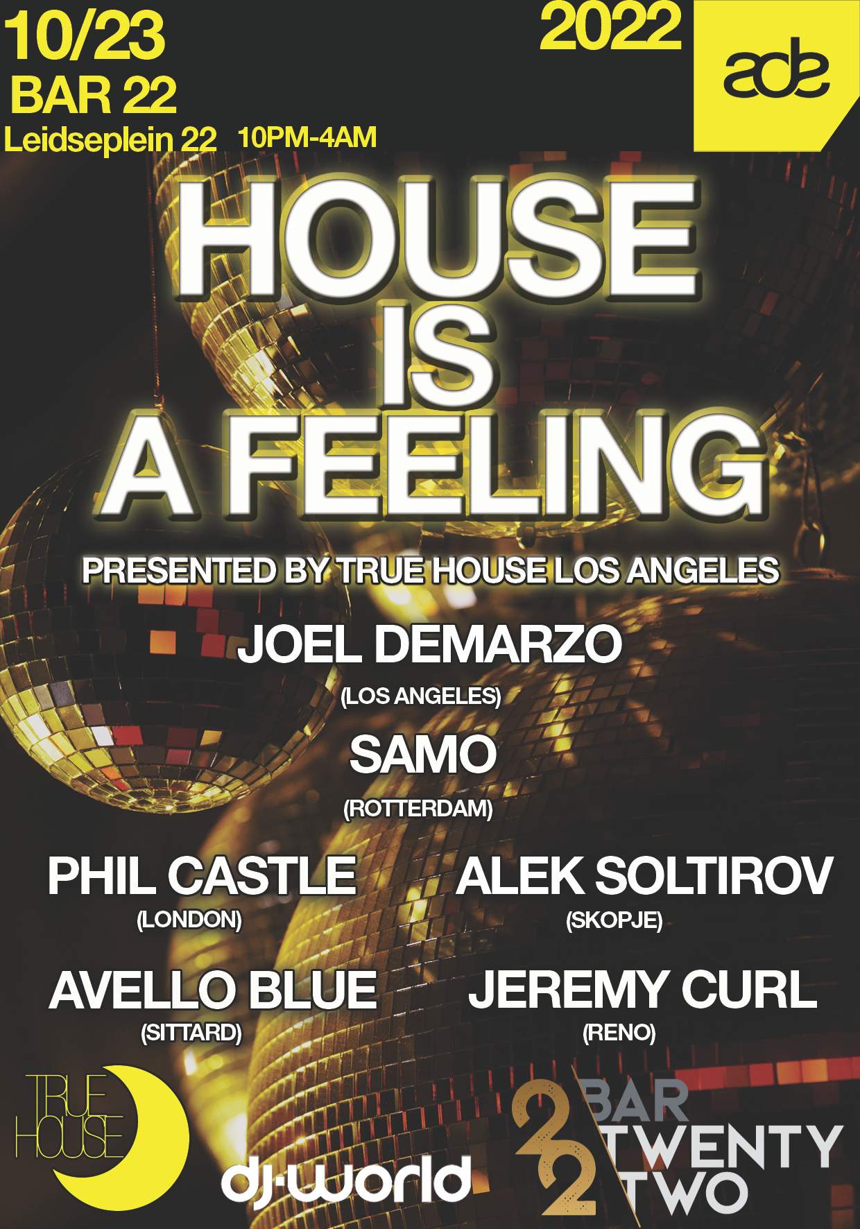 House is a Feeling - フライヤー表