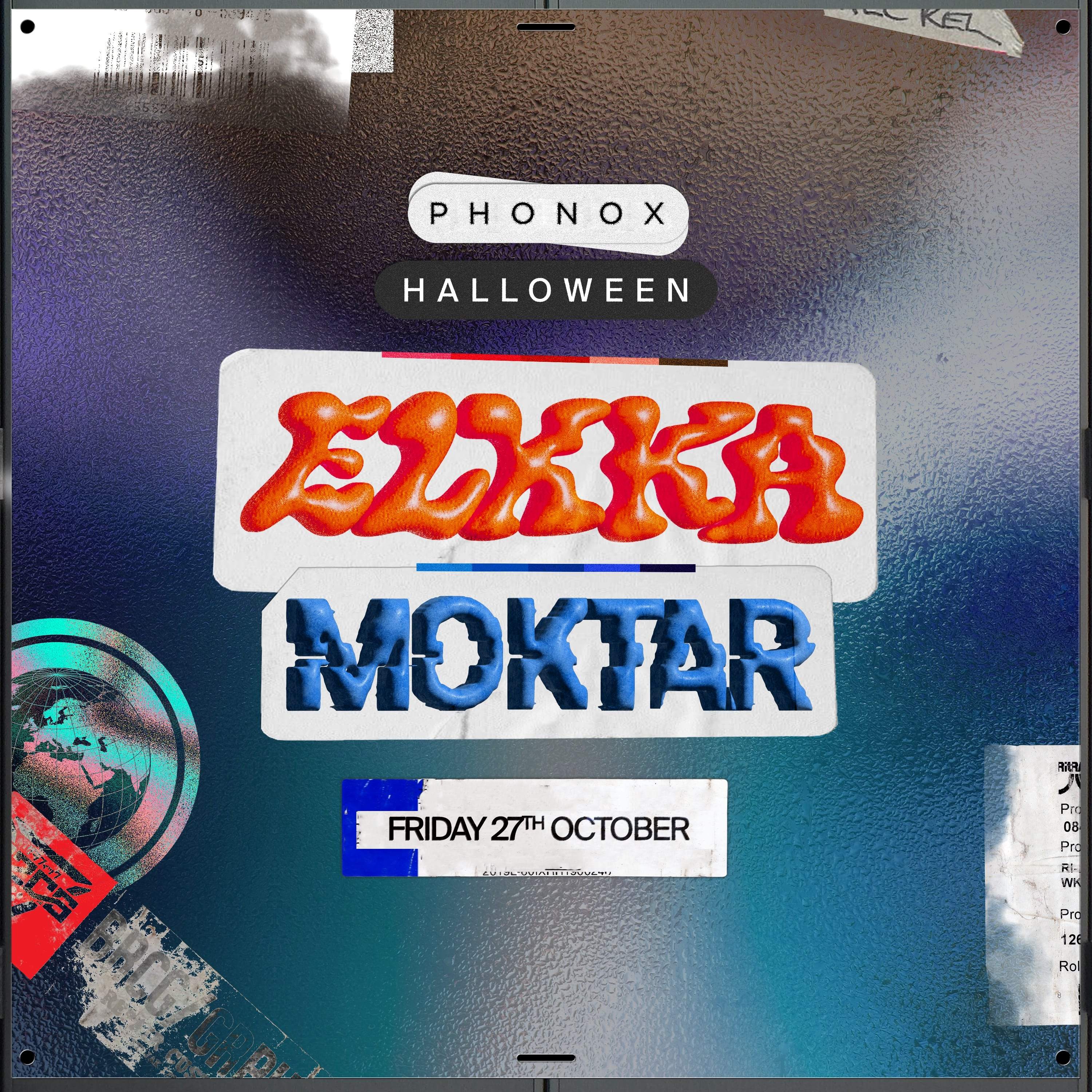 Elkka & Moktar (Phonox Halloween) - Página frontal