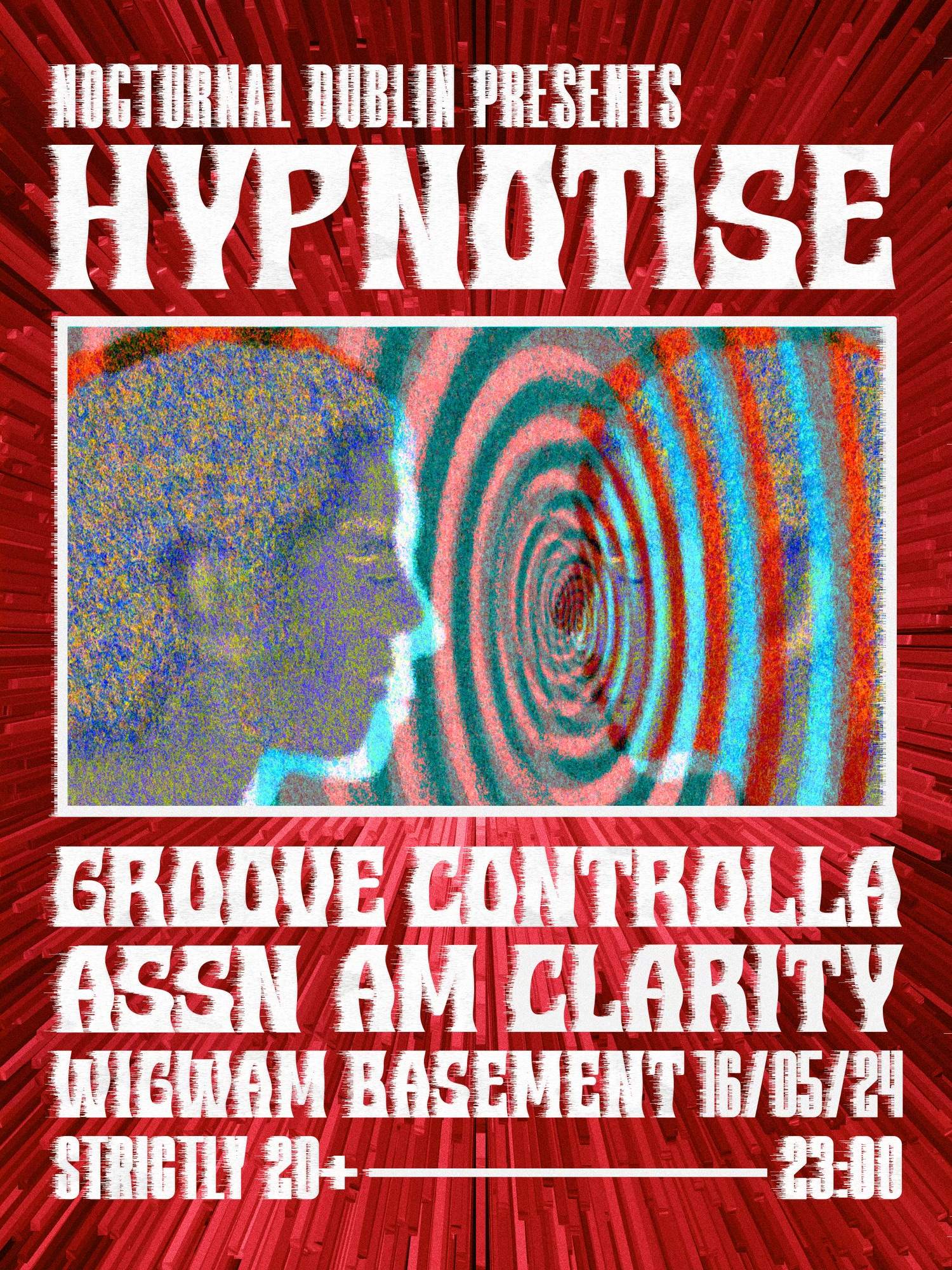 Nocturnal Dublin presents Hypnotise - Página frontal