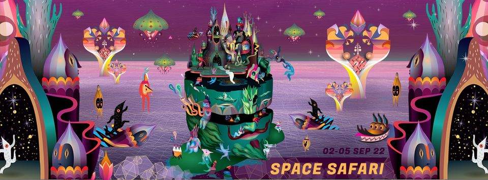 Space Safari Festival 2022 - Página frontal