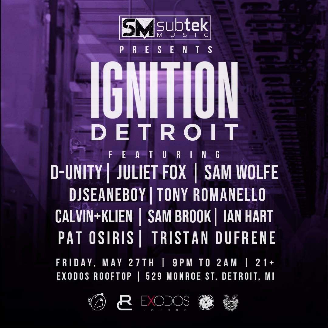 Ignition: Detroit 2022 - フライヤー表
