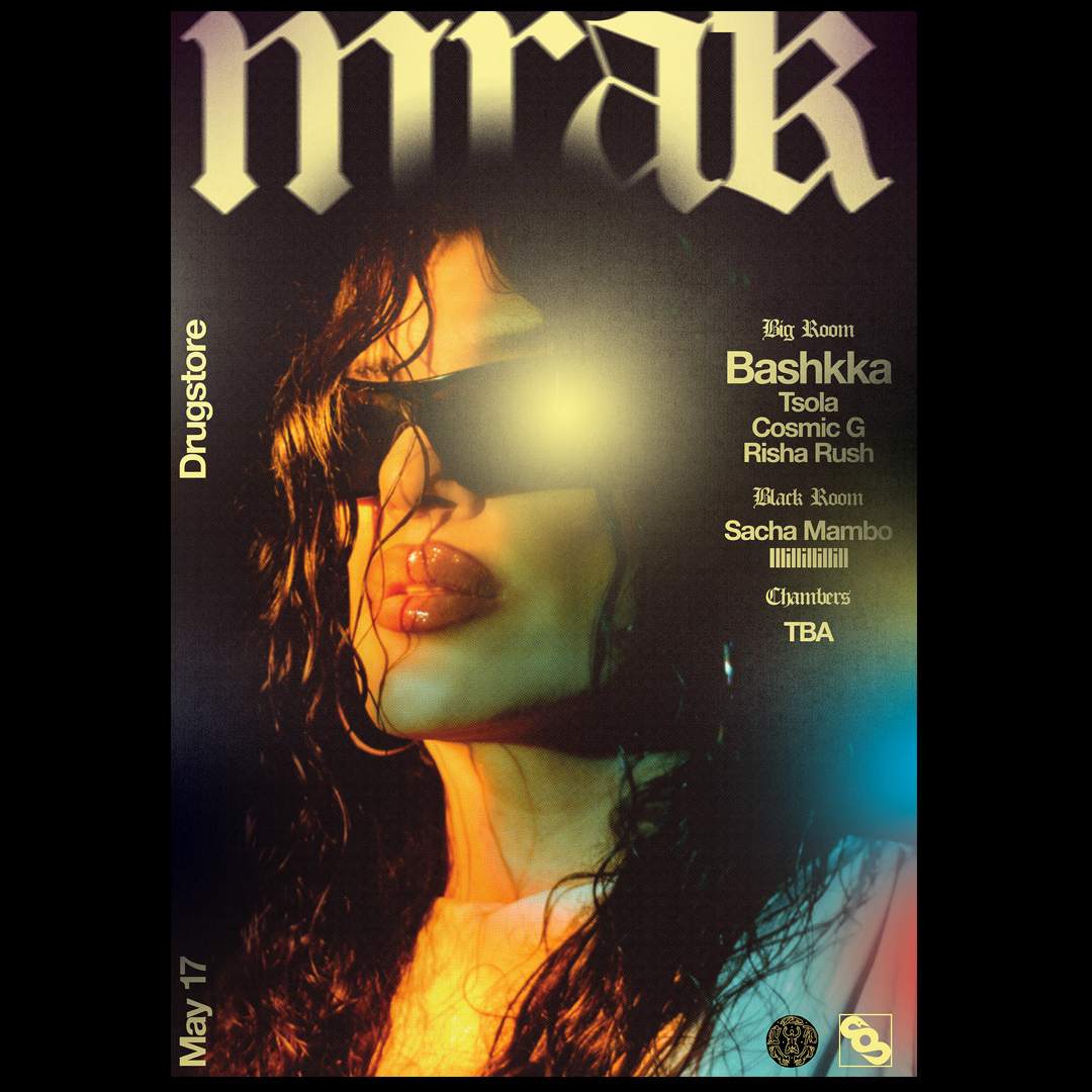 MRAK with Bashkka, tsola, Cosmic G, Risha Rush, illillillillill, Sacha Mambo - Página frontal