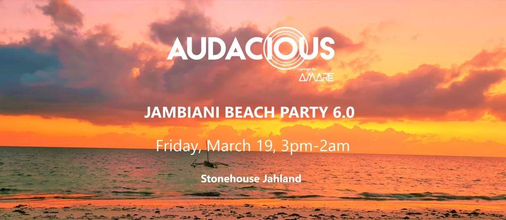 Jambiani Beach Party 6.0 - Página frontal