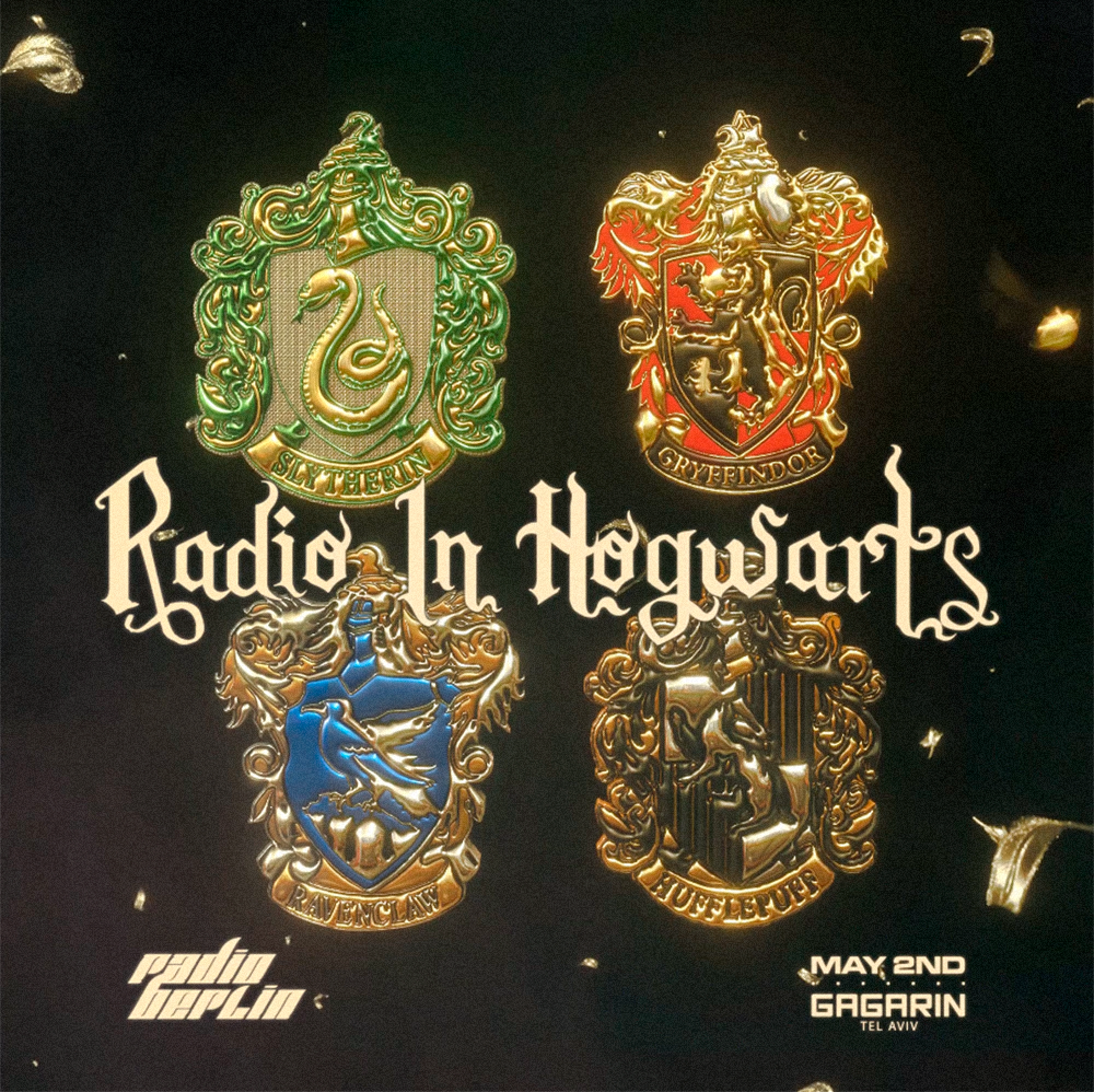 Radio Berlin: Radio In Hogwarts - フライヤー表