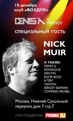 Denis A & Friends: Nick Muir - Página frontal