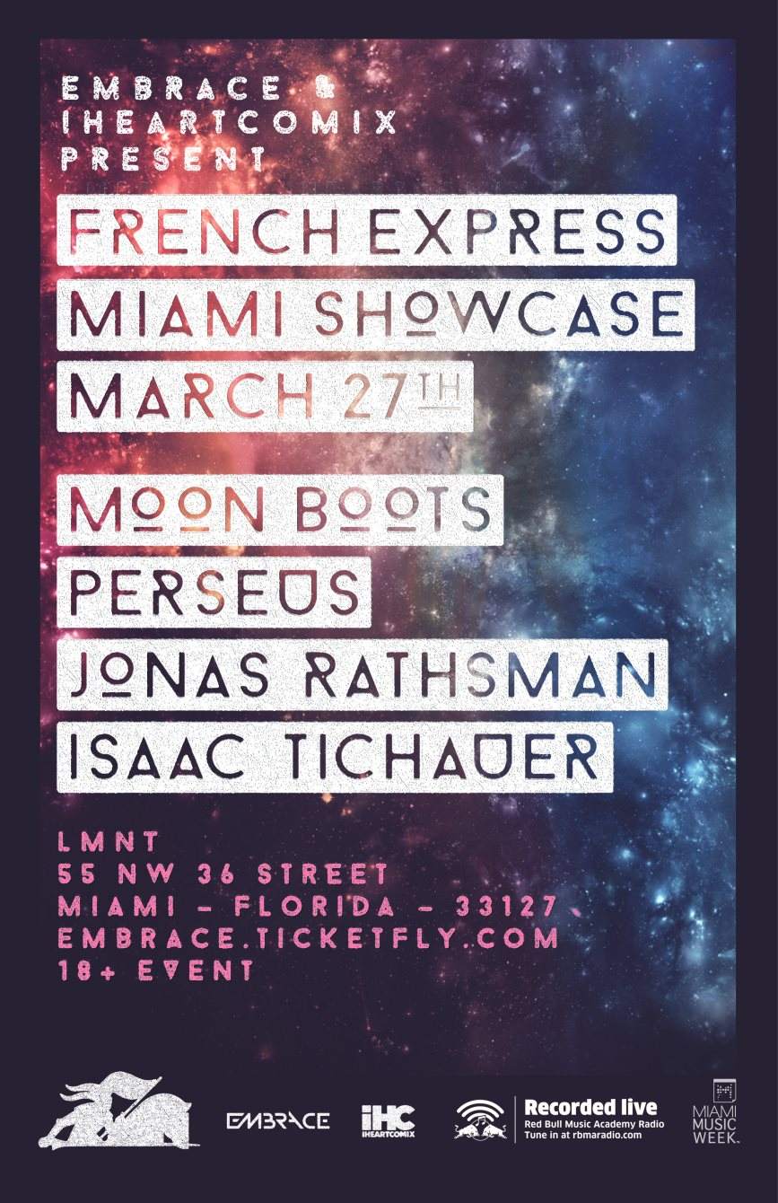 French Express with Moon Boots, Perseus, Jonas Rathsman, Isaac Tichauer - Página frontal
