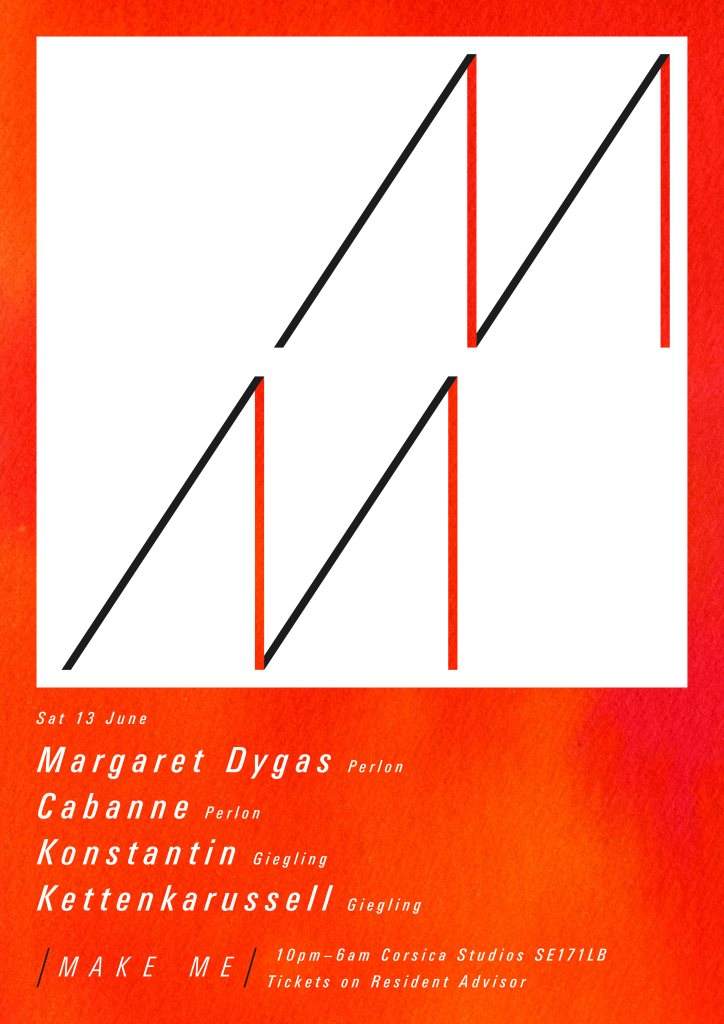 Make Me with Margaret Dygas, Cabanne & Giegling - Página frontal